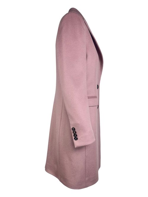cappotto donna rosa Normeet | 710-DRAP43