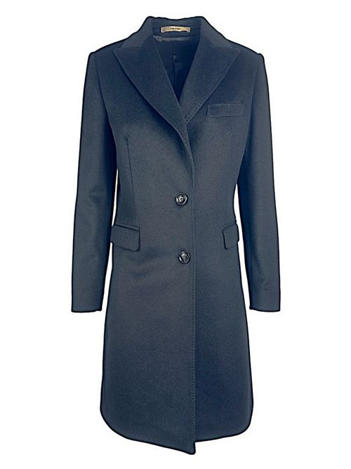 cappotto donna nero Normeet | 710-DRAP99