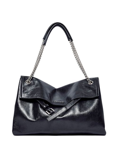borsa donna venus in pelle gotham nera Orciani | B02212-GOTHAMNERO