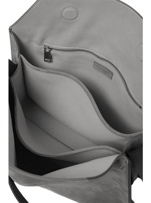 Borsa donna Trinity Peach Midi in suede e cuoio beige Orciani | B02231-PEACHBEIGE