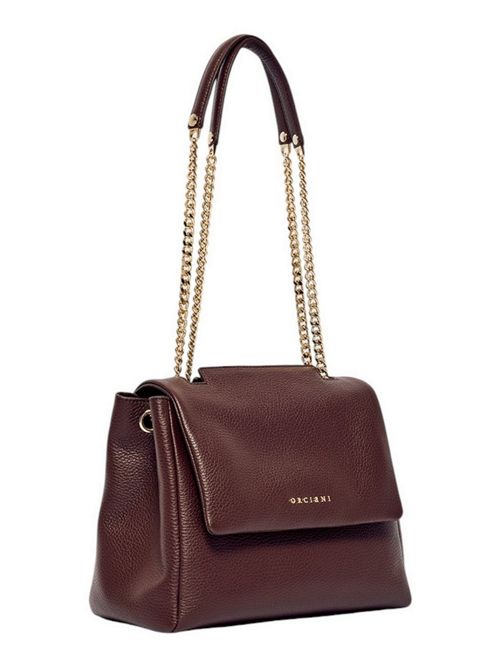 Sveva medium women's bag in brown micron Orciani | BC1999-SENSECAFFE