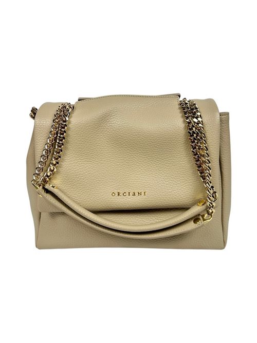 borsa donna sveva piccola in micron sabbia Orciani | BC1999-SENSEROCCIA