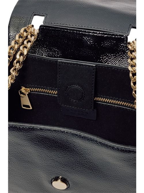 Sveva medium bag in black naplak Orciani | BC2019-VINYLNERO