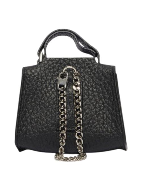 Charm Mini Sveva in pelle nero Orciani | CHA023-SOFTNERO