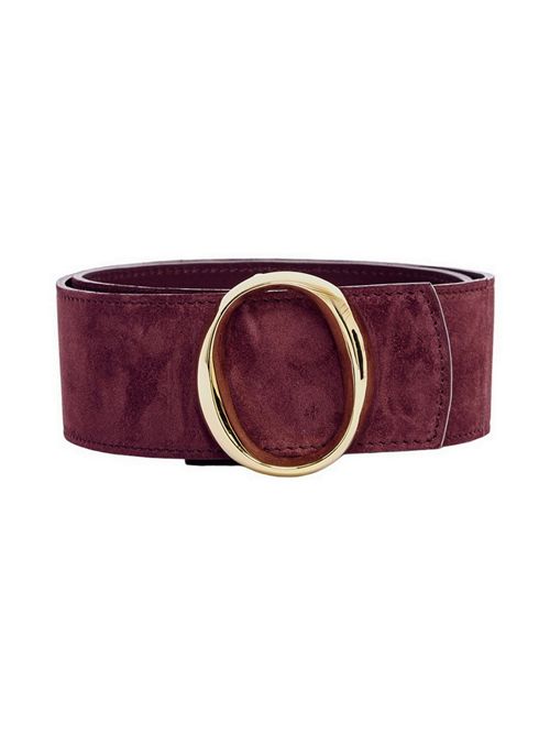 Women's burgundy suede belt Orciani | D10425-PEACHCHIANTI