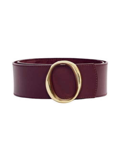 Women's burgundy suede belt Orciani | D10425-PEACHCHIANTI