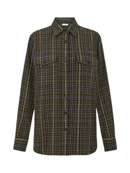 camicia donna galles militare P.A.R.O.S.H. | D380634-CORE807