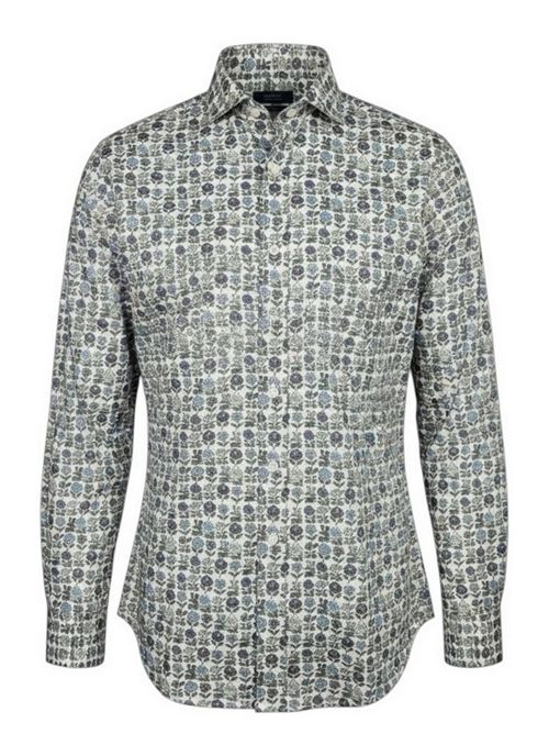 camicia donna liberty lilla e azzurro Xacus | PINA-95573002