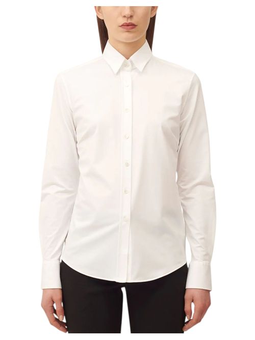 camicia donna active unito bianco Xacus | SARAKT-15460001