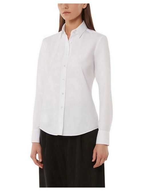 camicia donna active unito bianco Xacus | SARAKT-15460001