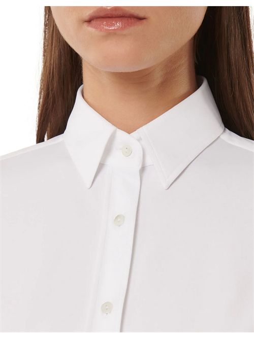 camicia donna active unito bianco Xacus | SARAKT-15460001