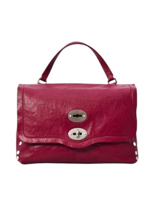 borsa donna postina s in pelle tabacco rosso oriente Zanellato | 068000S-2100000Z0992