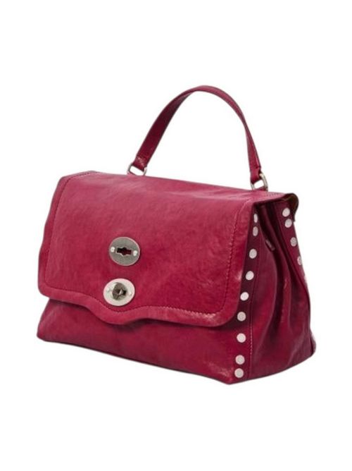 borsa donna postina s in pelle tabacco rosso oriente Zanellato | 068000S-2100000Z0992