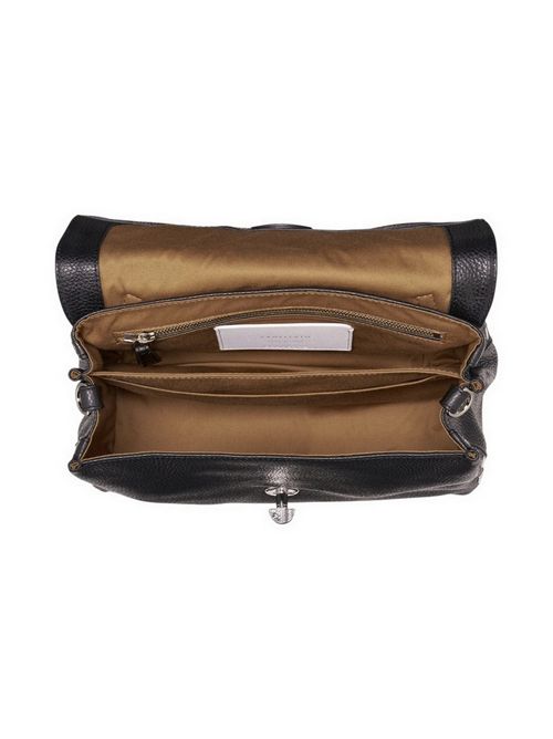 borsa donna postina small in pelle daily nero Zanellato | 068010S-00400000Z0001