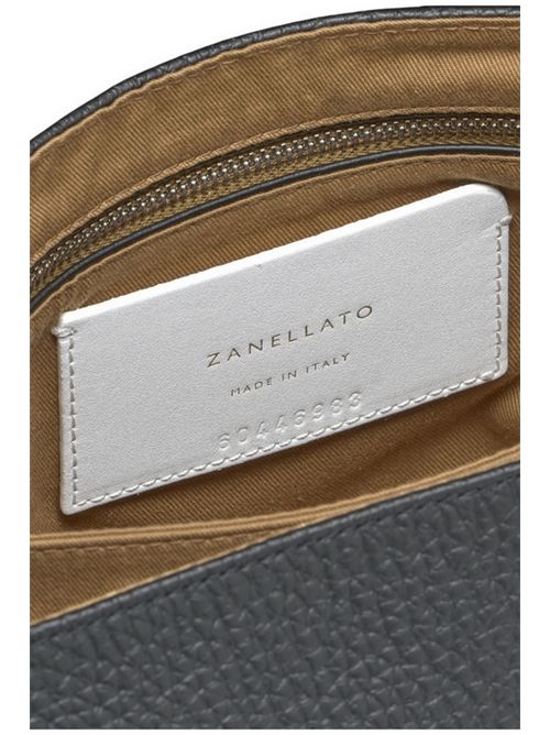 borsa donna postina small in pelle daily nero Zanellato | 068010S-00400000Z0001