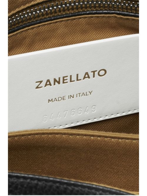 borsa donna postina media in pelle daily nero Zanellato | 06810M-0040000Z0001
