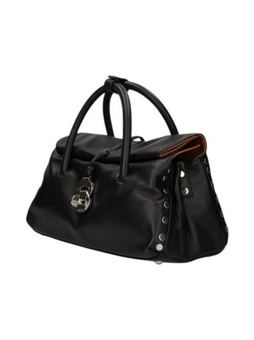 borsa donna dotta small in pelle saeta nero Zanellato | 068750S-19100000Z0001
