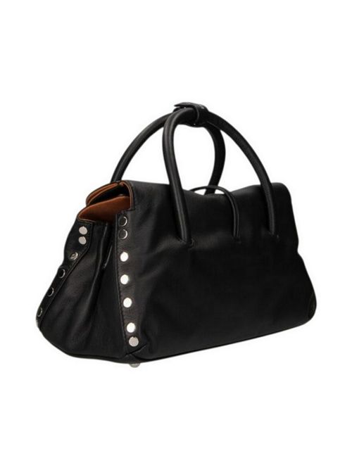 borsa donna dotta small in pelle saeta nero Zanellato | 068750S-19100000Z0001