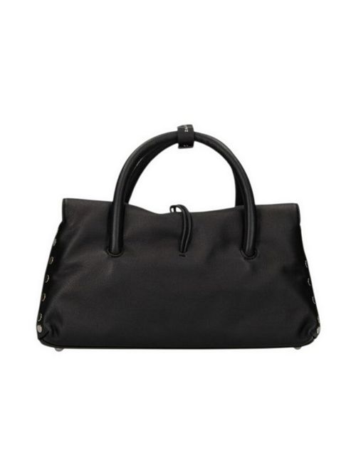 borsa donna dotta small in pelle saeta nero Zanellato | 068750S-19100000Z0001