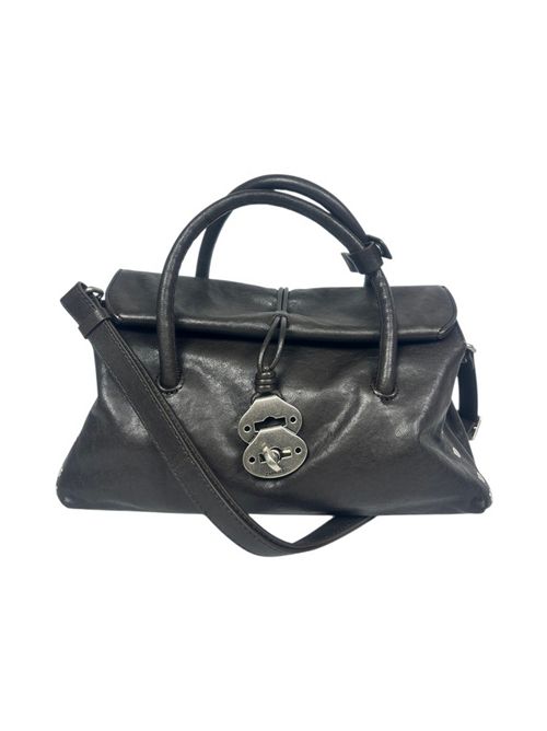 borsa donna dotta small in pelle tabacco marrone sandalo Zanellato | 068750S-2100000Z1153