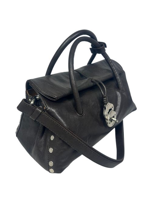 borsa donna dotta small in pelle tabacco marrone sandalo Zanellato | 068750S-2100000Z1153