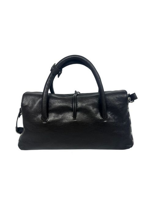 borsa donna dotta small in pelle tabacco marrone sandalo Zanellato | 068750S-2100000Z1153