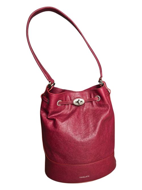 borsa donna mondà in pelle tabacco bordeaux Zanellato | 068980-2100000Z0992