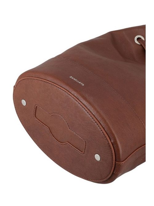borsa donna mondà in pelle tabacco cuoio Zanellato | 068980-2100000Z1152