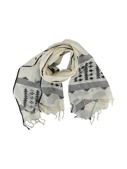 Black and white Aztec print scarf Altea | 24504261