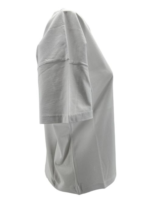White women's t-shirt with pocket Aragona | D2927TP90