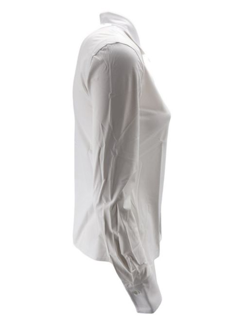 Camicia donna in jersey bianco Caliban | PL4-YMJUA1