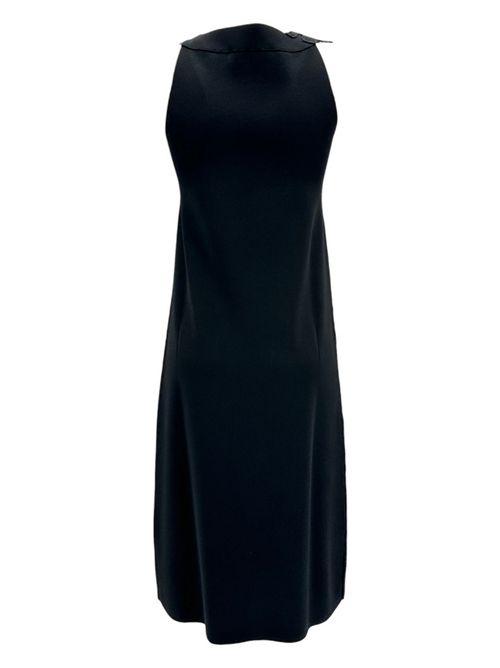 women's black sheath dress in venus and lace D.EXTERIOR | 586452