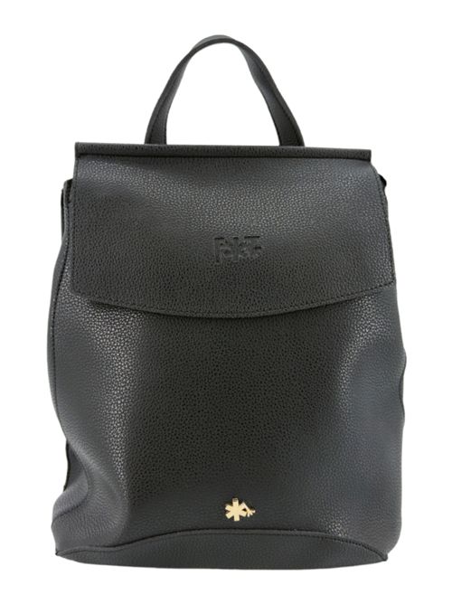 women's backpack in black eco-leather Fez | 002BLACK