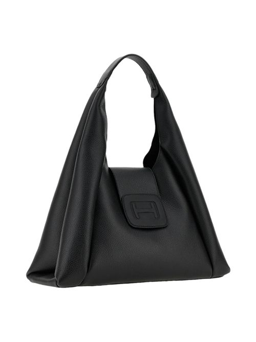 Hobo Media donna H-Bag nero Hogan | KBW01M60300QVDB999