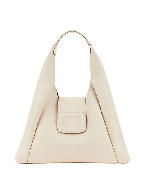 Hobo Media donna H-Bag avorio Hogan | KBW01M60300QVDTB94