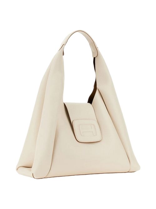 Hobo Media donna H-Bag avorio Hogan | KBW01M60300QVDTB94