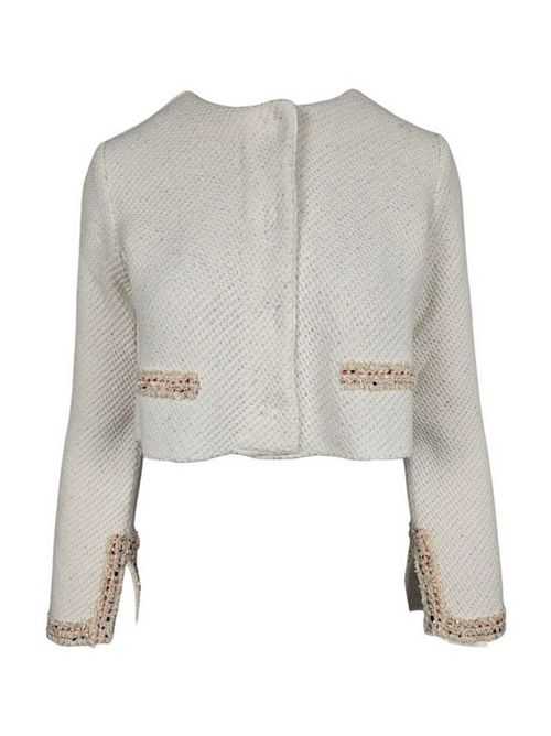 chanel donna con passamaneria bianco Anneclaire | D1051-1600140