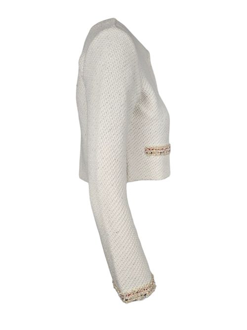 chanel donna con passamaneria bianco Anneclaire | D1051-1600140