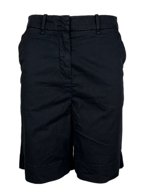 bermuda donna in gabardina di cotone nero Bomboogie | BWSUN-GSC590
