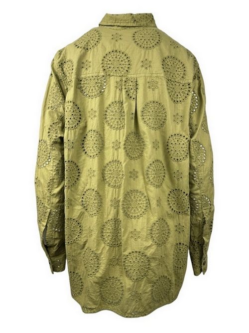 camicia donna in sangallo militare Caliban | PZP-YW1AU1