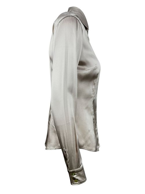 camicia donna in raso sabbia Camicetta Snob 999-41311 149 Biba's