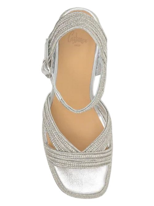 sandalo donna platino Castaner | VALLEPLATINO