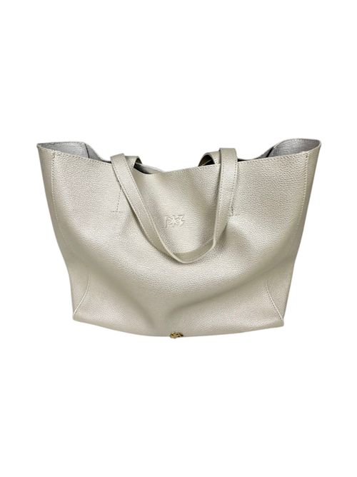 shopper donna grande ecopelle perla Fez | 005PERLA