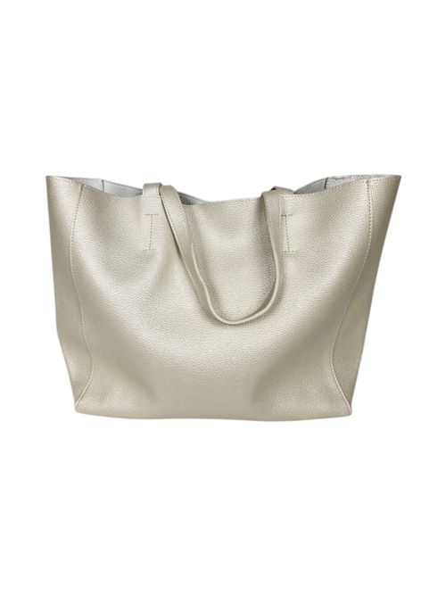 shopper donna grande ecopelle perla Fez | 005PERLA