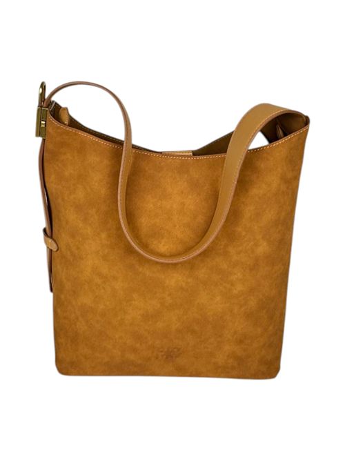 secchiello donna ecosuede cuoio Fez | 10132BISCOTTO