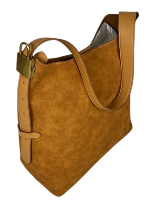 secchiello donna ecosuede cuoio Fez | 10132BISCOTTO