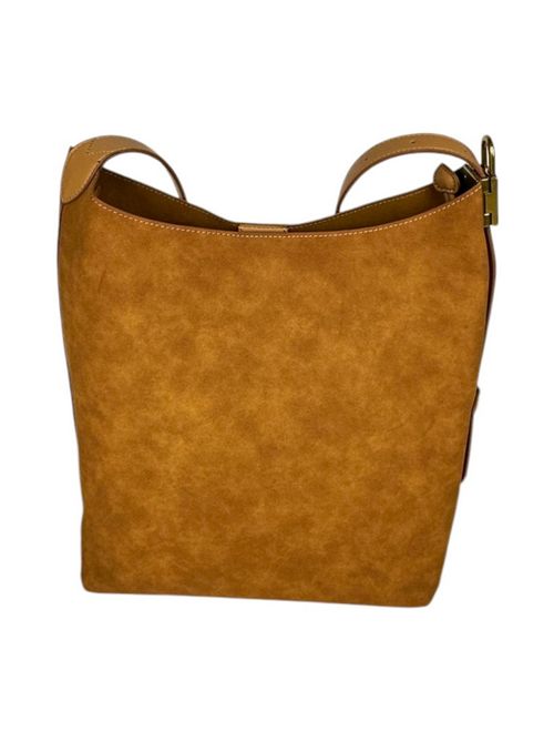 secchiello donna ecosuede cuoio Fez | 10132BISCOTTO