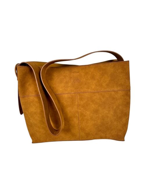 tracolla donna ecosuede cuoio Fez | 10151BISCOTTO