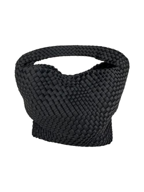 secchiello donna intrecciato nero Fez | 9221BLACK