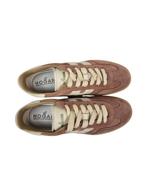 Sneakers donna Cool rosa Hogan | HXW6470FB60PJQOUSI